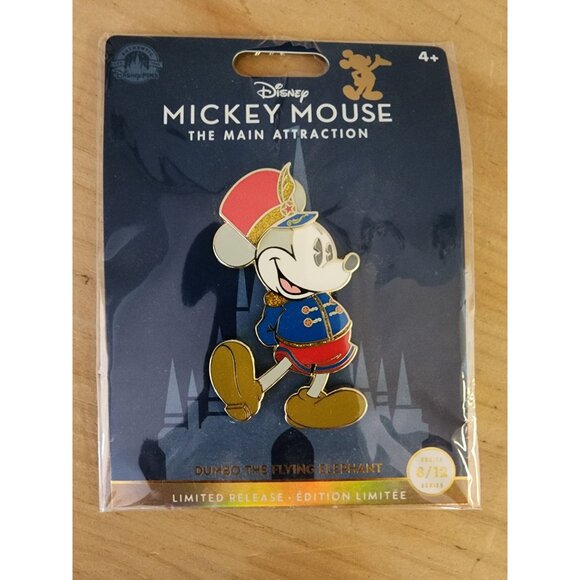 Disney Mickey Mouse The Main Attraction 2 Pin Set  FiGPiN Mickey Mouse Pin - Picture 3 of 8